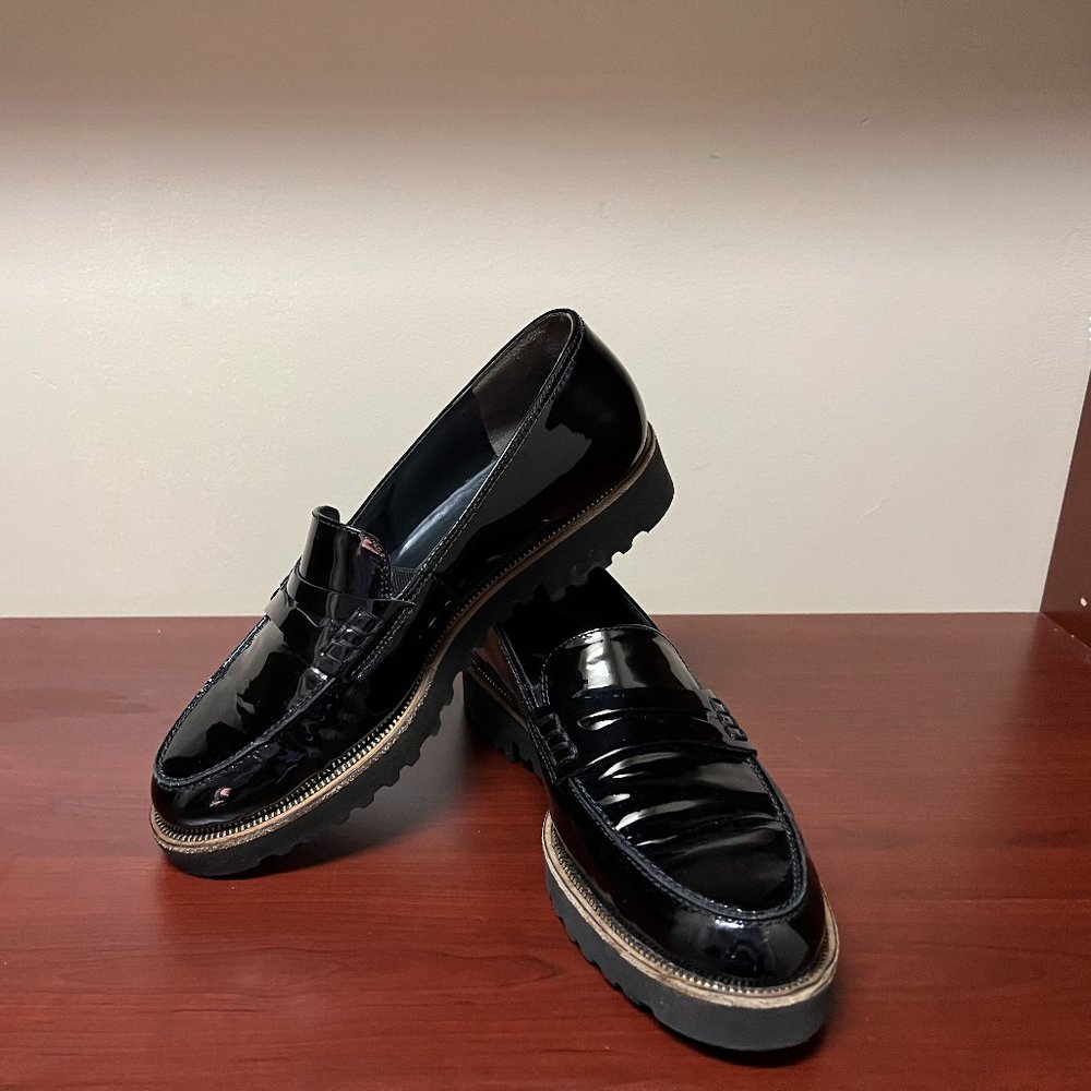 Paul Green Black Patent Loafer